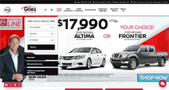 Desktop Screenshot of nissanofopelousas.com